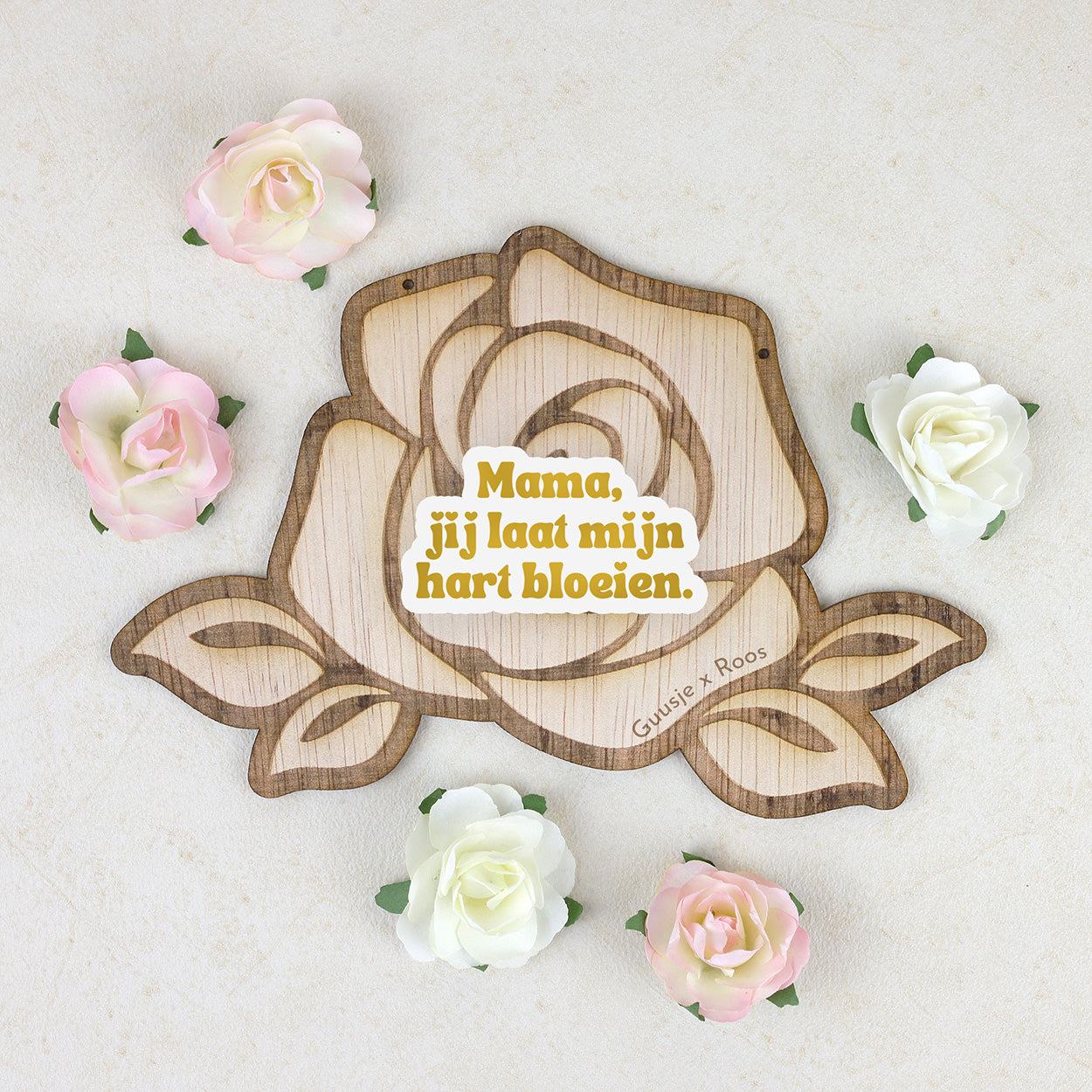 Houten Roos