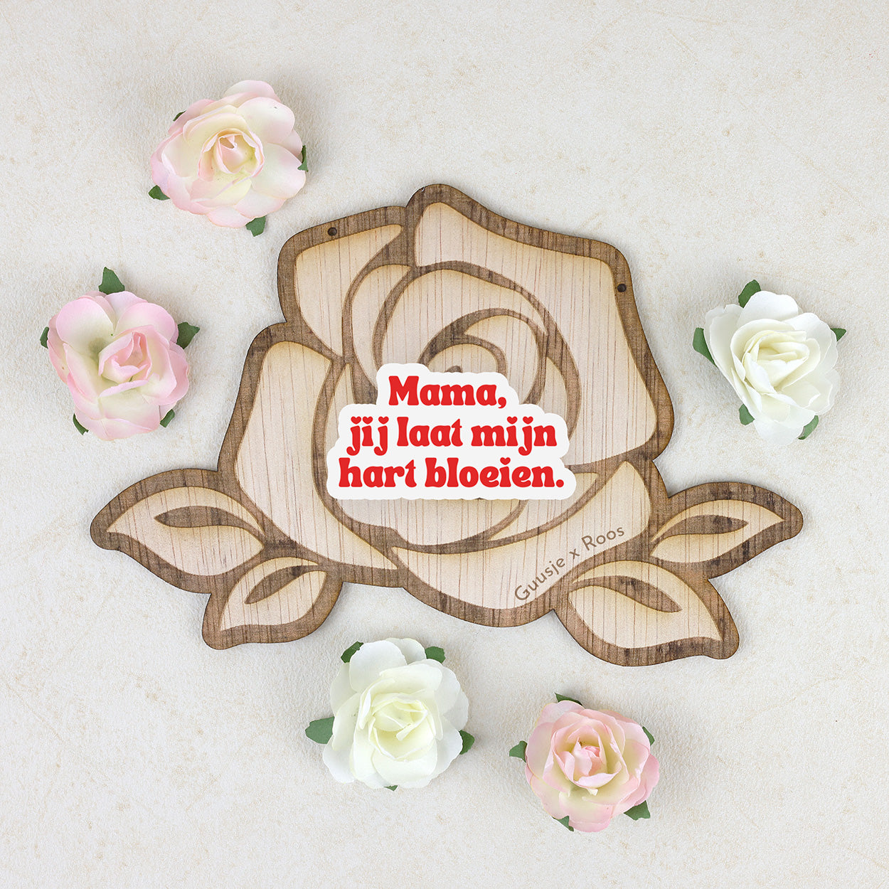 Houten Roos