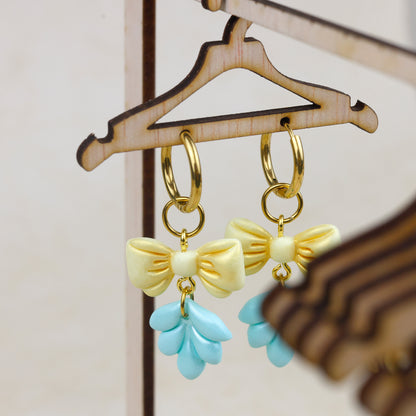 Golden Leaf Oorbellen