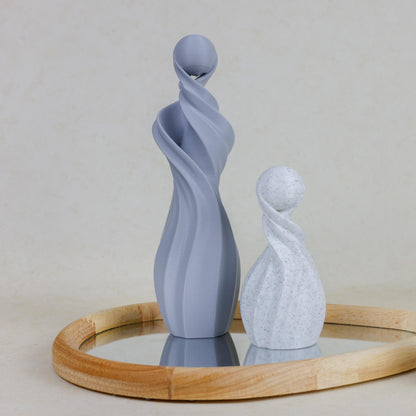 Gezinssculpturen - Grijs