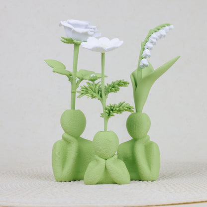 Geboortebloem 3D - Gezin