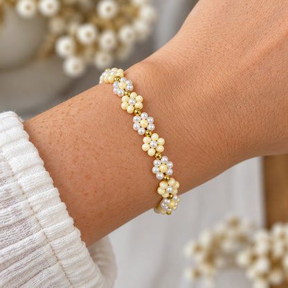 Bloesem Armband - Vanille Bloesem