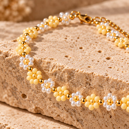 Bloesem Armband - Vanille Bloesem