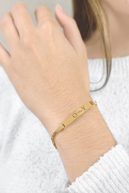 Armband Nicole - Initialen