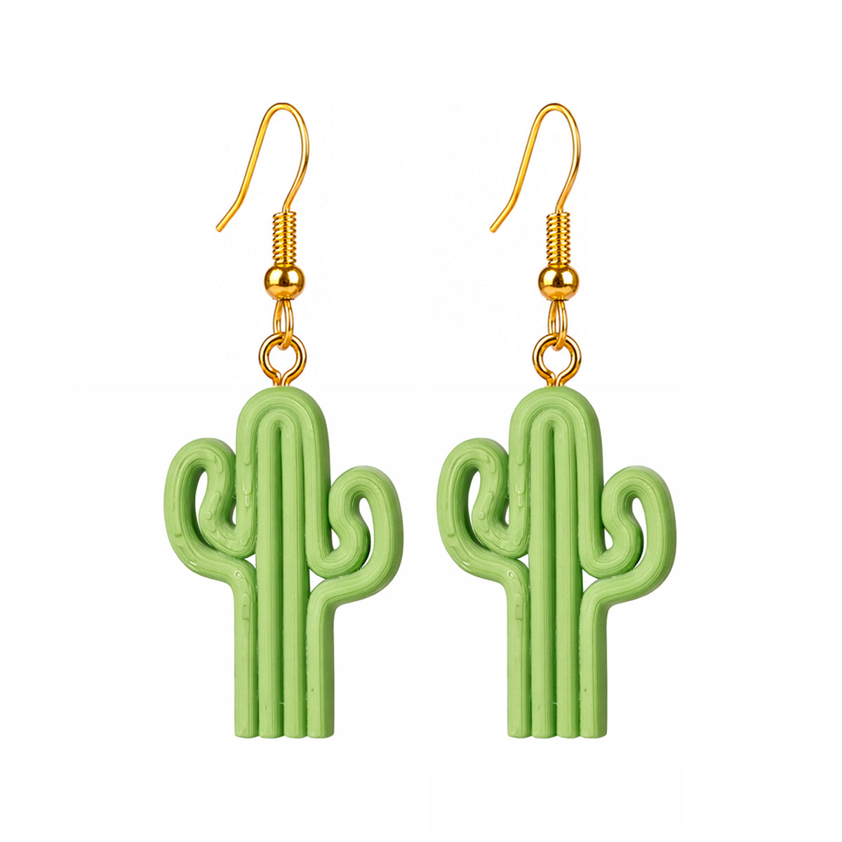 3D Print Oorbel - Draadcactus