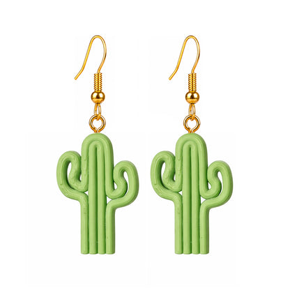 3D Print Oorbel - Draadcactus