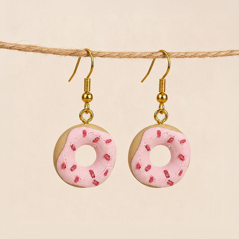 3D Print Oorbel - Donut