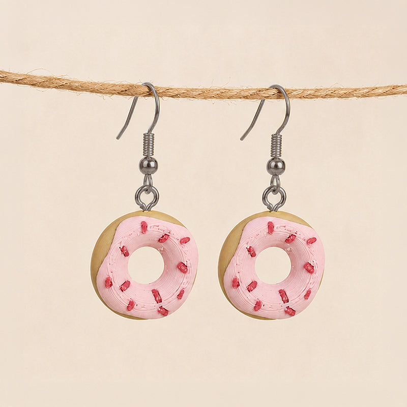 3D Print Oorbel - Donut