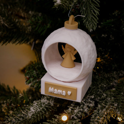 3D Herdenkingskerstbal