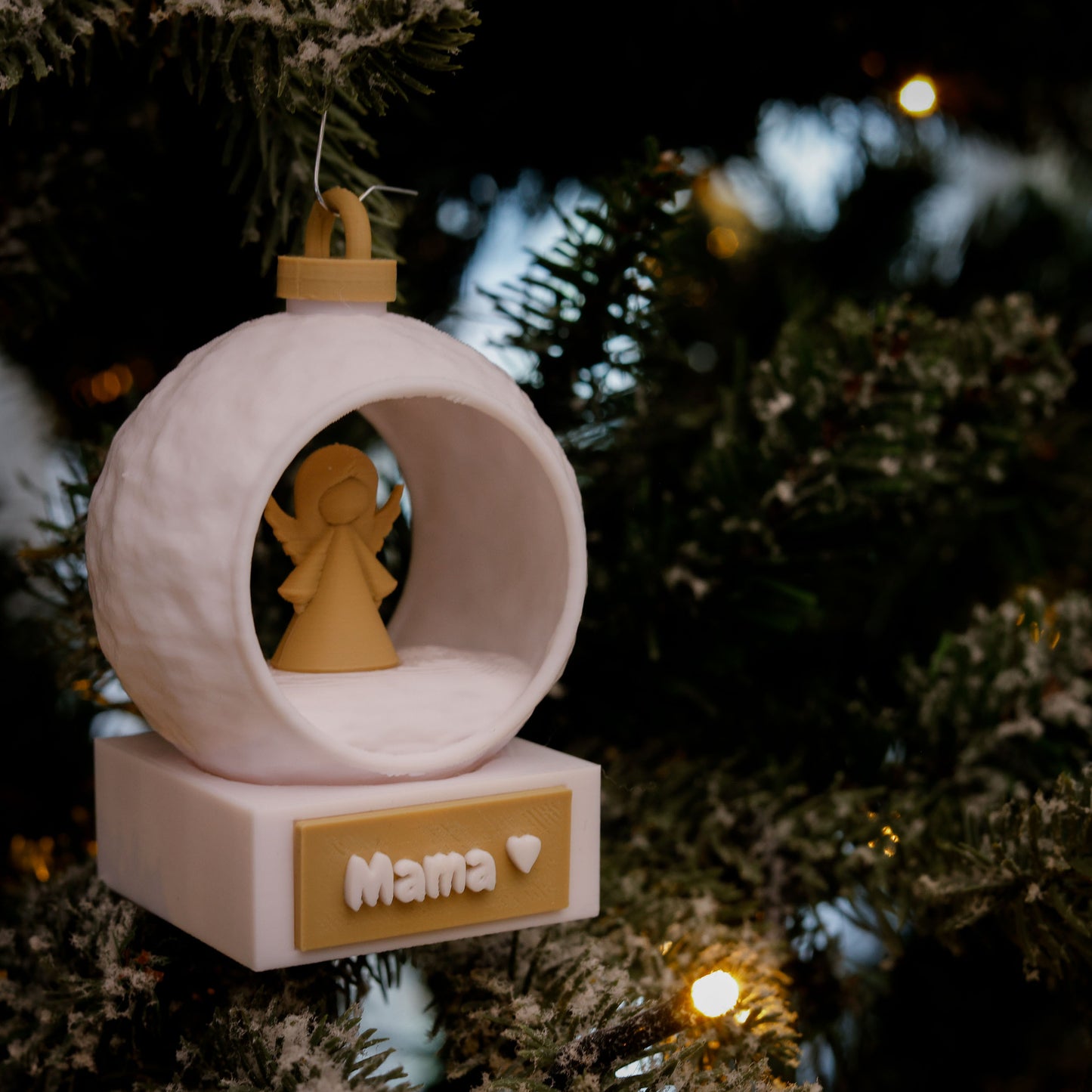 3D Herdenkingskerstbal