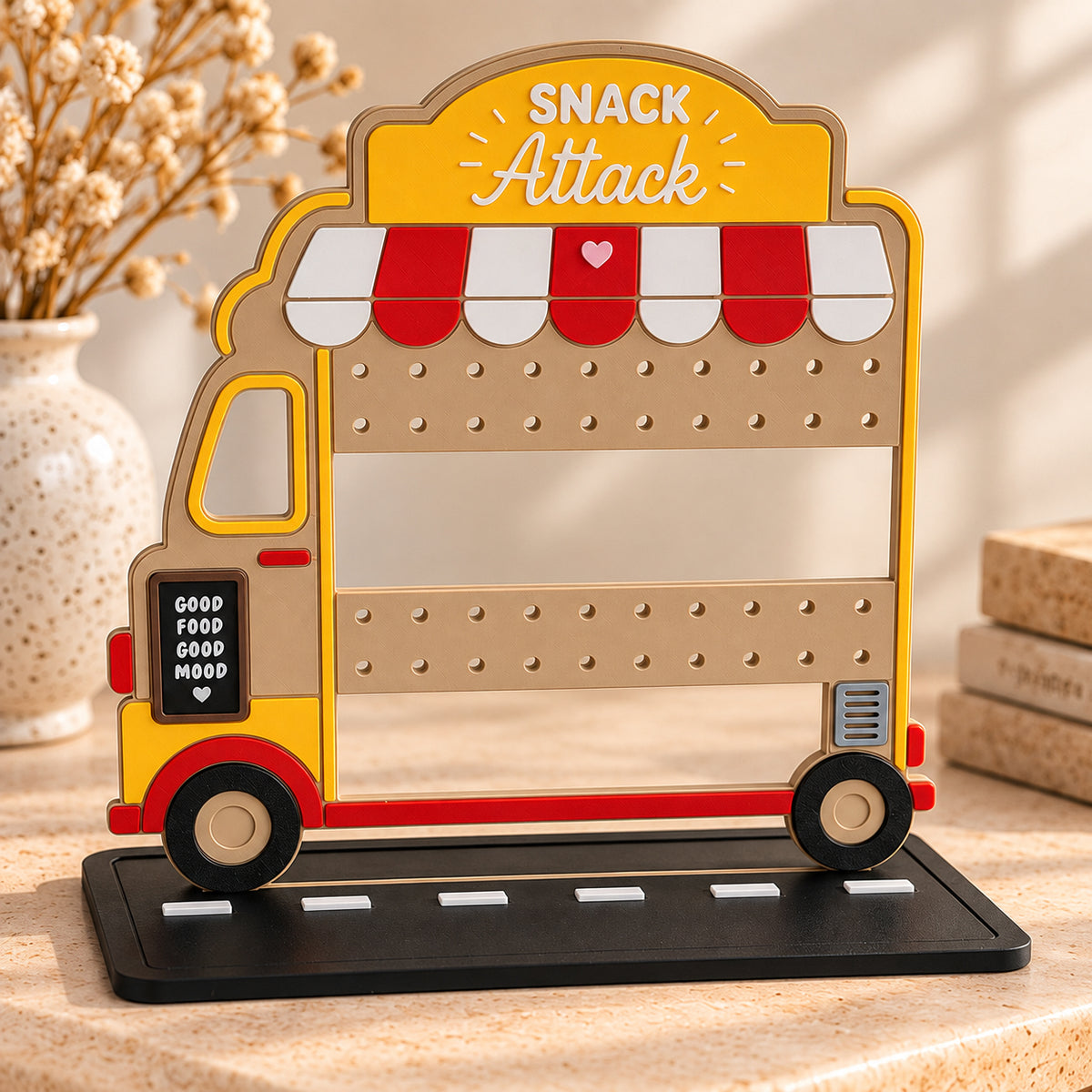 Oorbellendisplay FoodTruck 'FastFood'