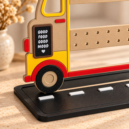 Oorbellendisplay FoodTruck 'FastFood'