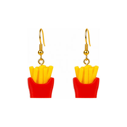 3D Print Oorbel - Frietjes