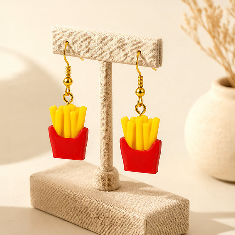 3D Print Oorbel - Frietjes