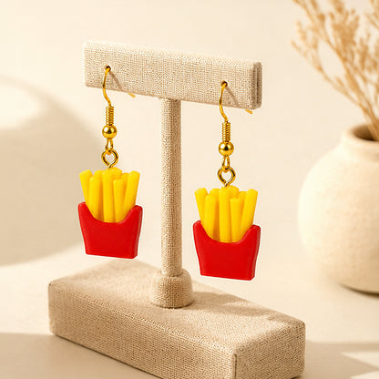 3D Print Oorbel - Frietjes