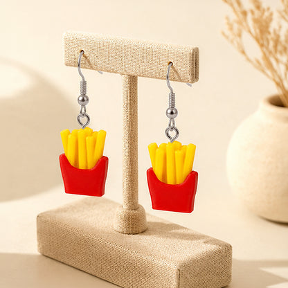 3D Print Oorbel - Frietjes