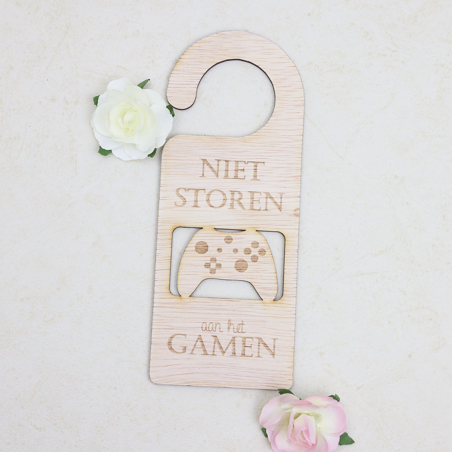Deurhanger - Niet storen, aan het gamen.