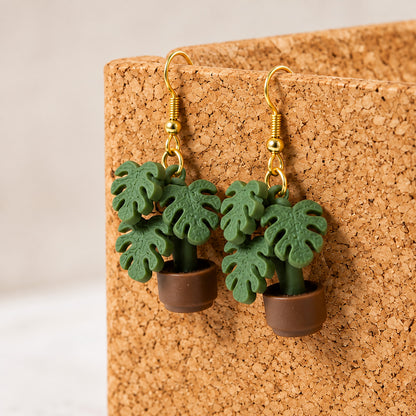 3D Print Oorbel - Gatenplant