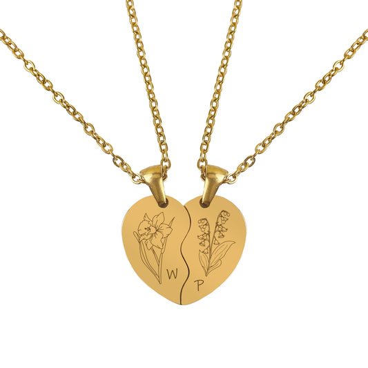 Vriendschapsketting Violette - Geboortebloem