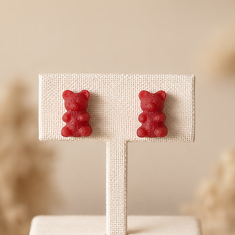 3D Print Oorbel - Gummibeertje