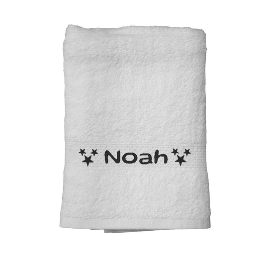 Handdoek met naam borduring