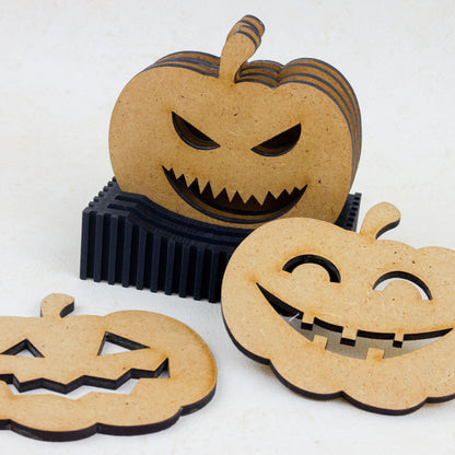Onderzetters - Halloween (6 stuks)