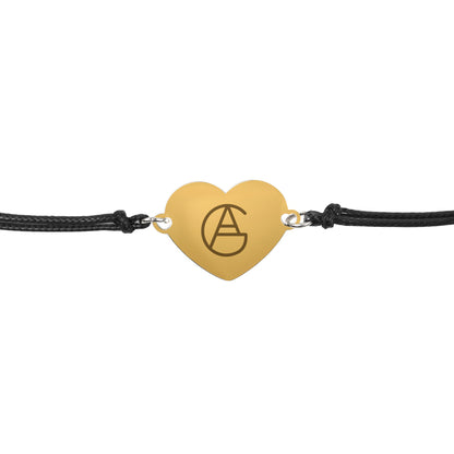 Armband Claire - Naamlogo Koppel