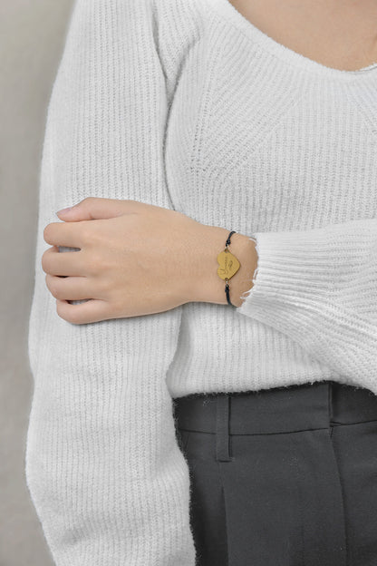 Armband Claire - Naam + Figuurtje