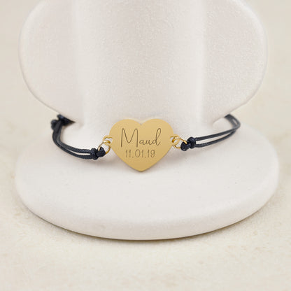 Armband Claire - Naam + Datum