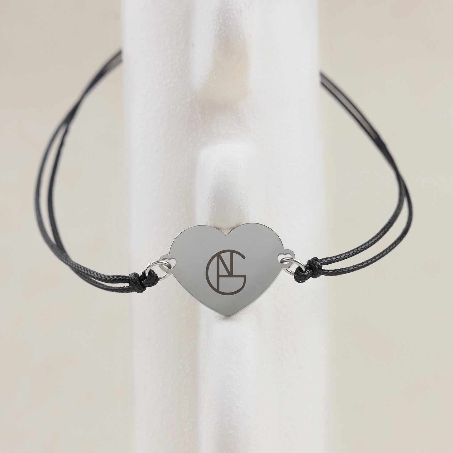 Armband Claire - Naamlogo Koppel