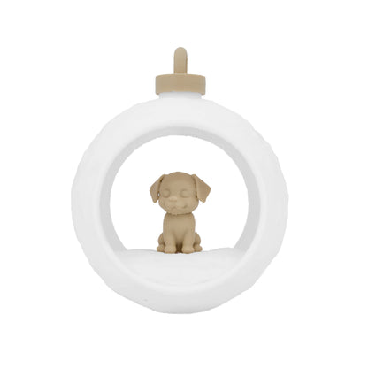 3D Dierenkerstbal - Hond