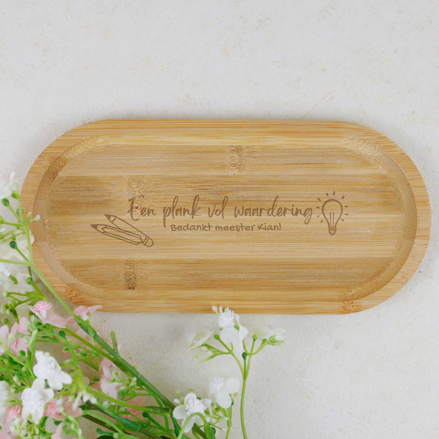Borrelplank - Een plank vol waardering