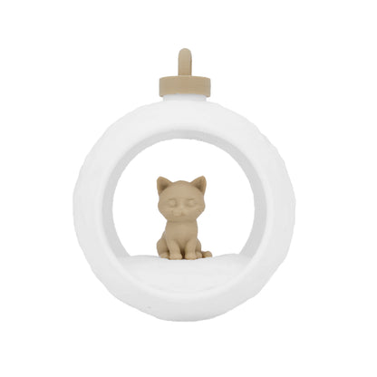 3D Dierenkerstbal - Kat