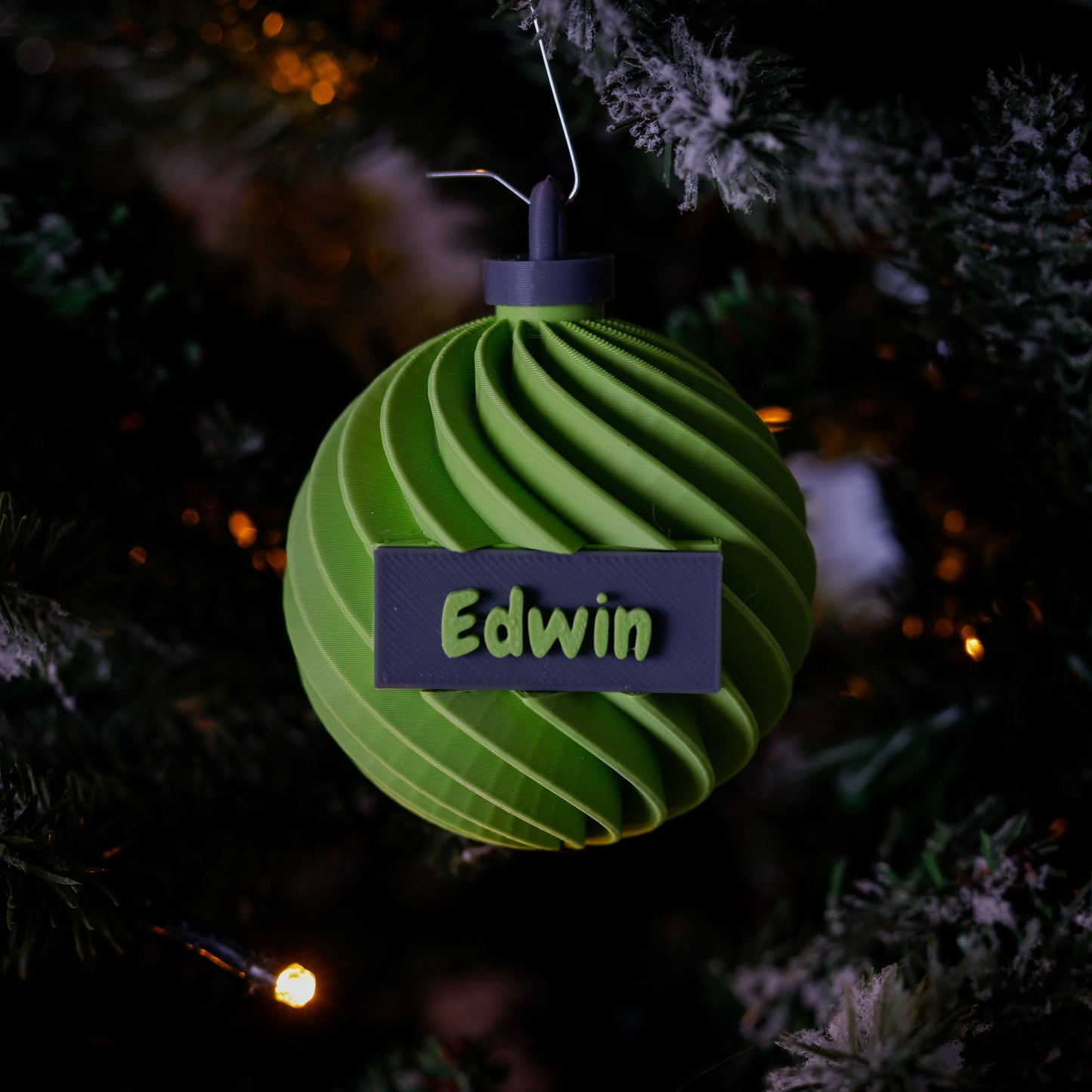 3D Kerstbal - Twist