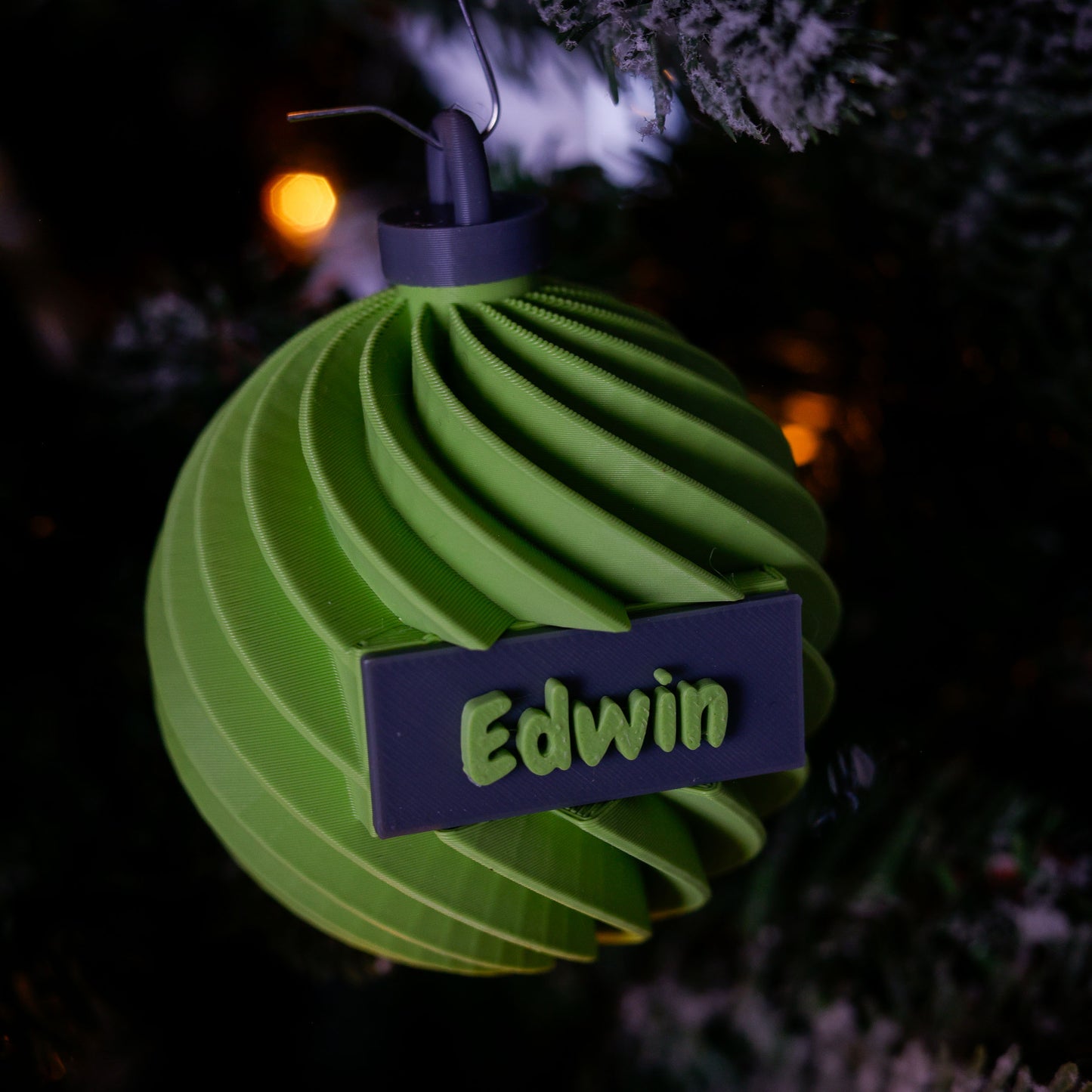 3D Kerstbal - Twist