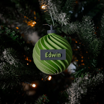 3D Kerstbal - Twist