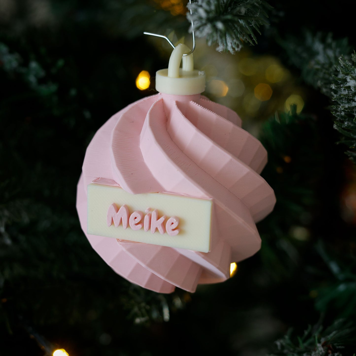 3D Kerstbal - XL Twist