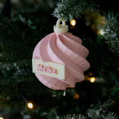 3D Kerstbal - XL Twist