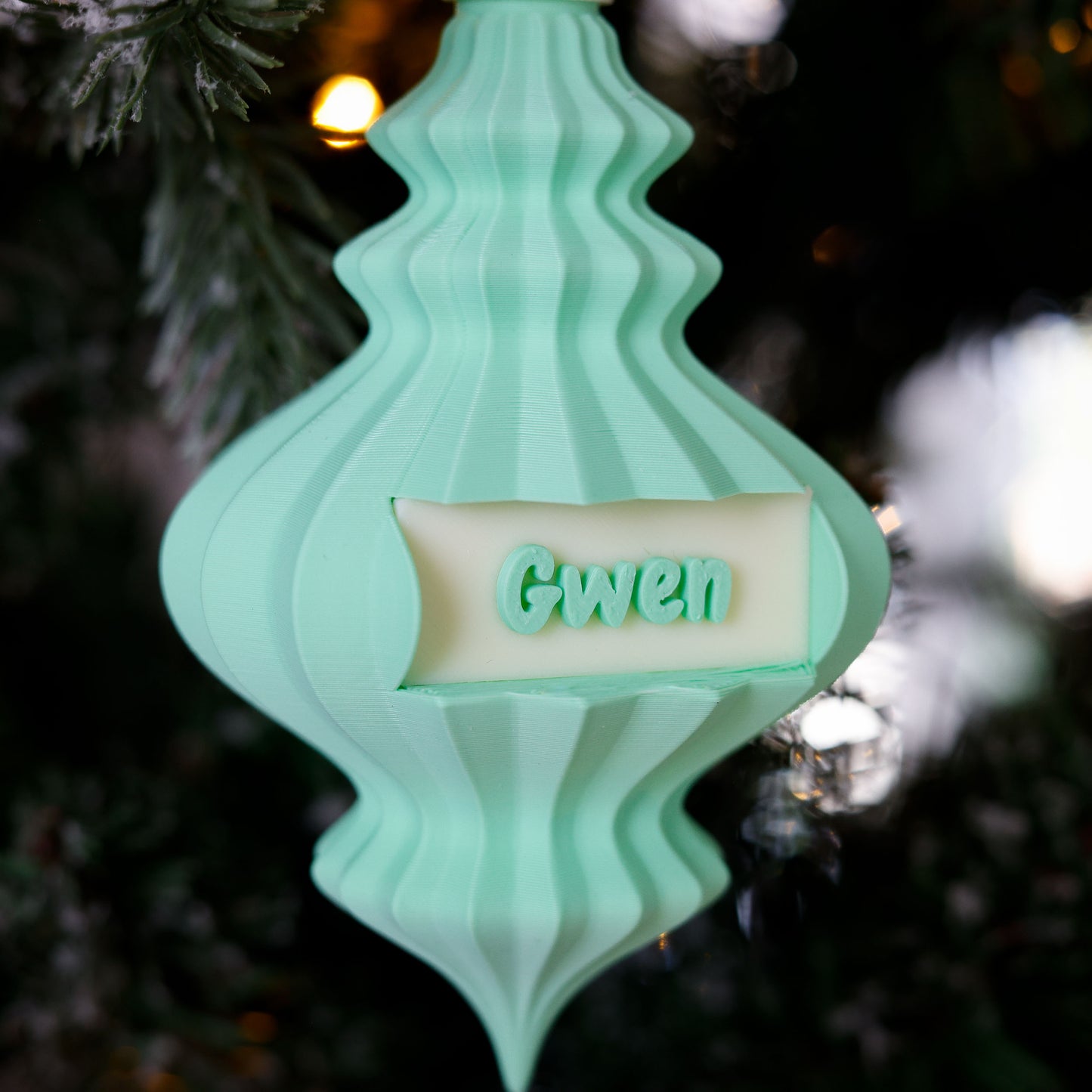 3D Kerstbal - Werveling