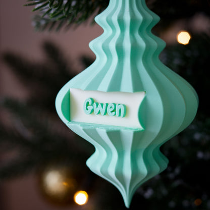3D Kerstbal - Werveling