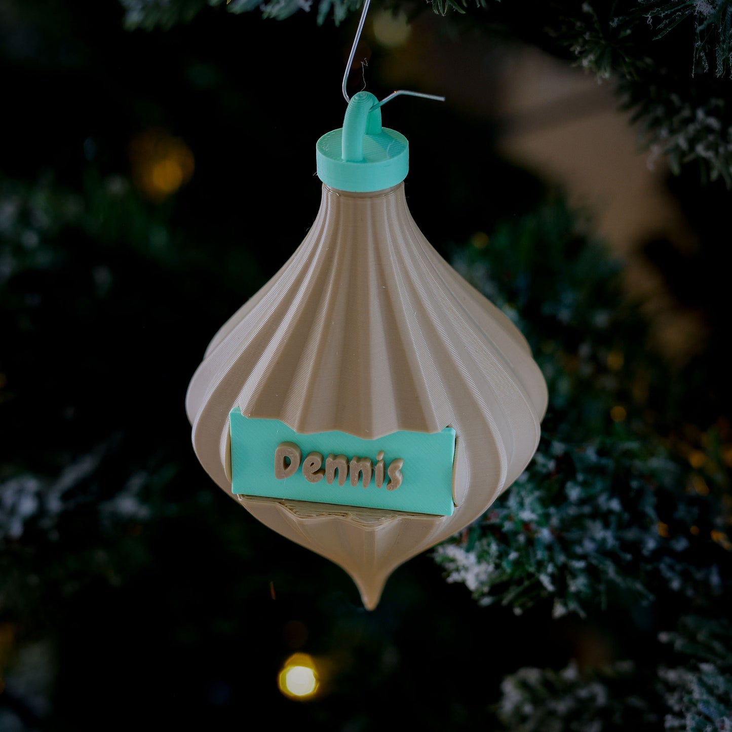 3D Kerstbal - Druppel