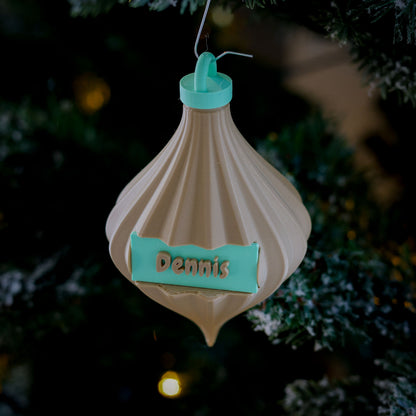 3D Kerstbal - Druppel