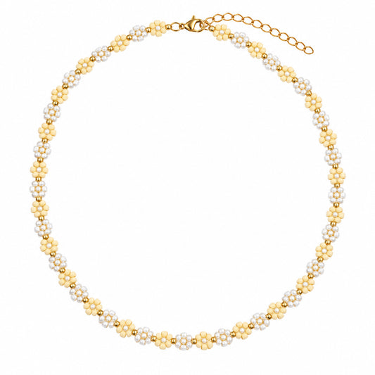 Bloesem Ketting - Vanille Bloesem