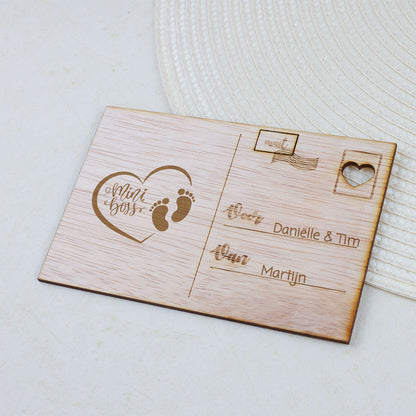 Houten kaart - Mini Boss