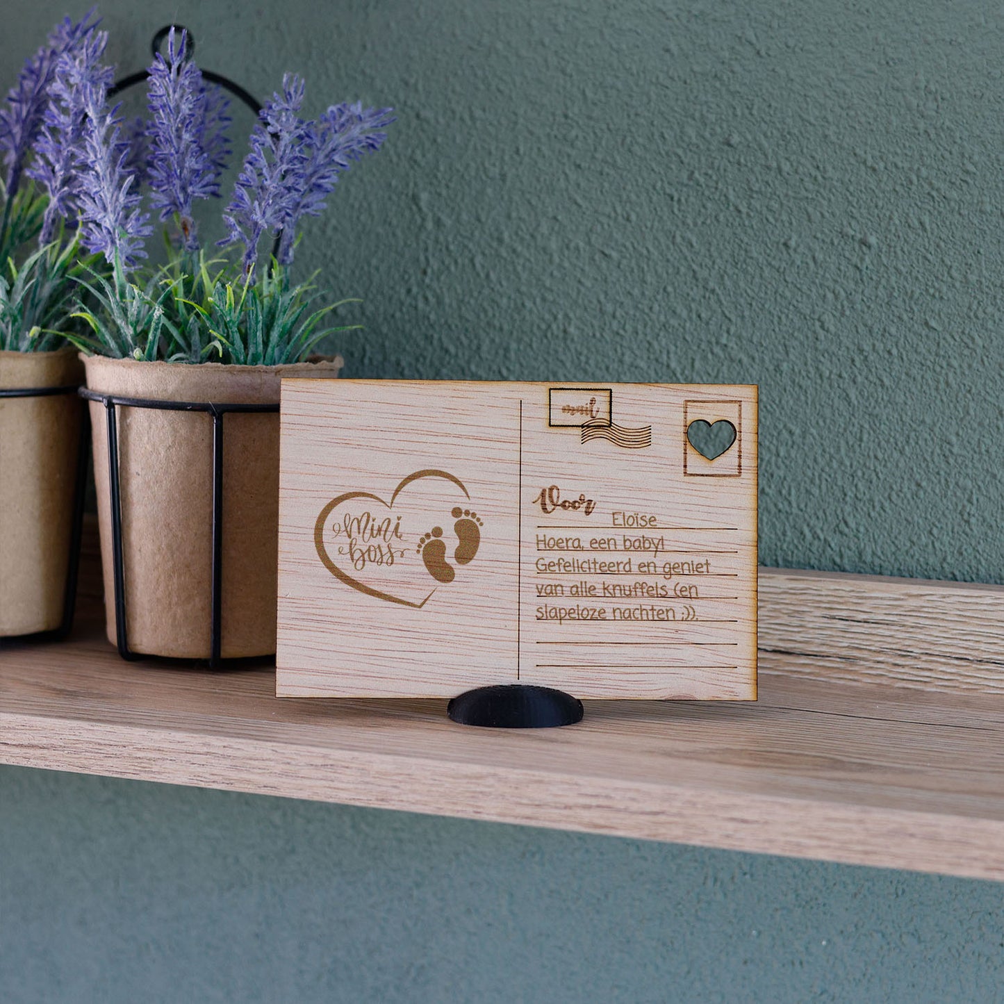 Houten kaart - Mini Boss