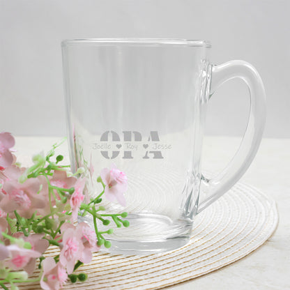 Theeglas - MAMA/PAPA/OMA/OPA