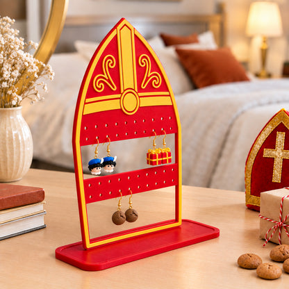 Oorbellendisplay Mijter