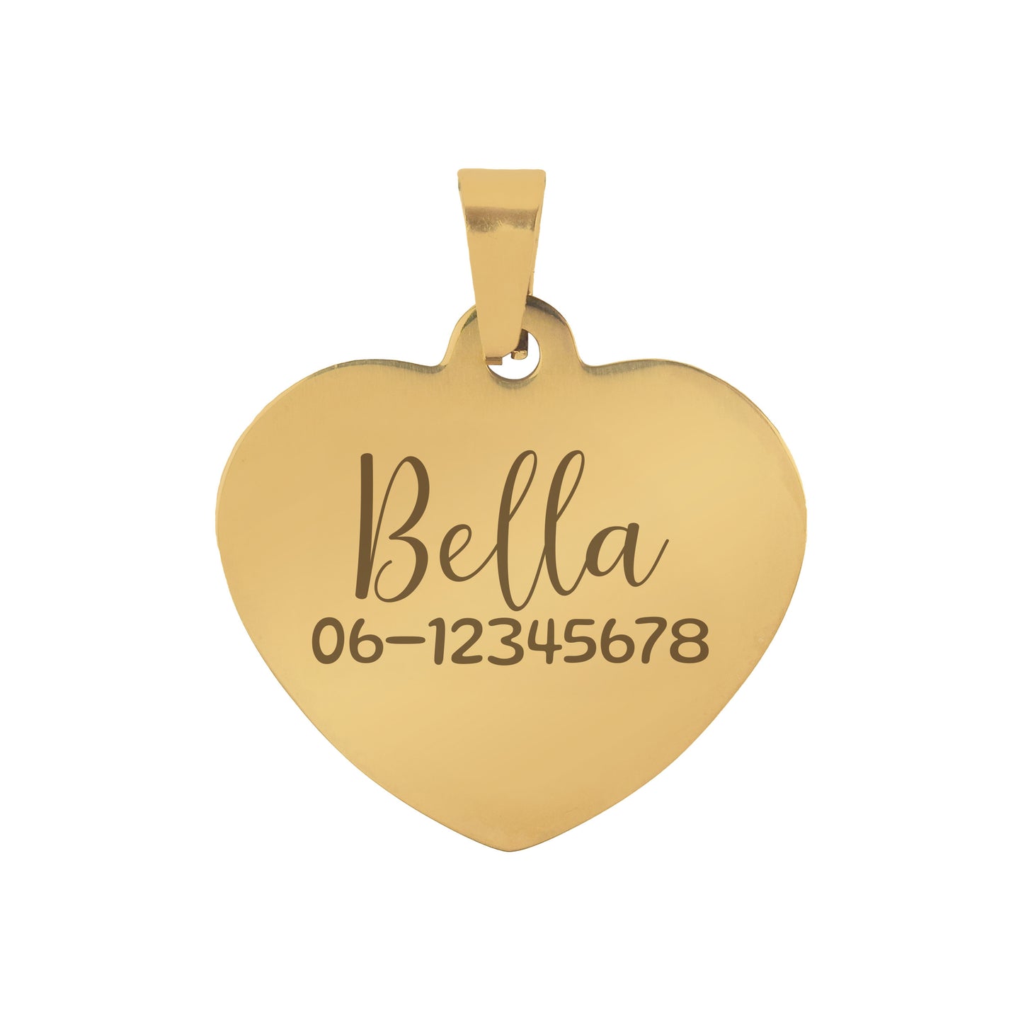 Hondenpenning Hartje - Minimal ID