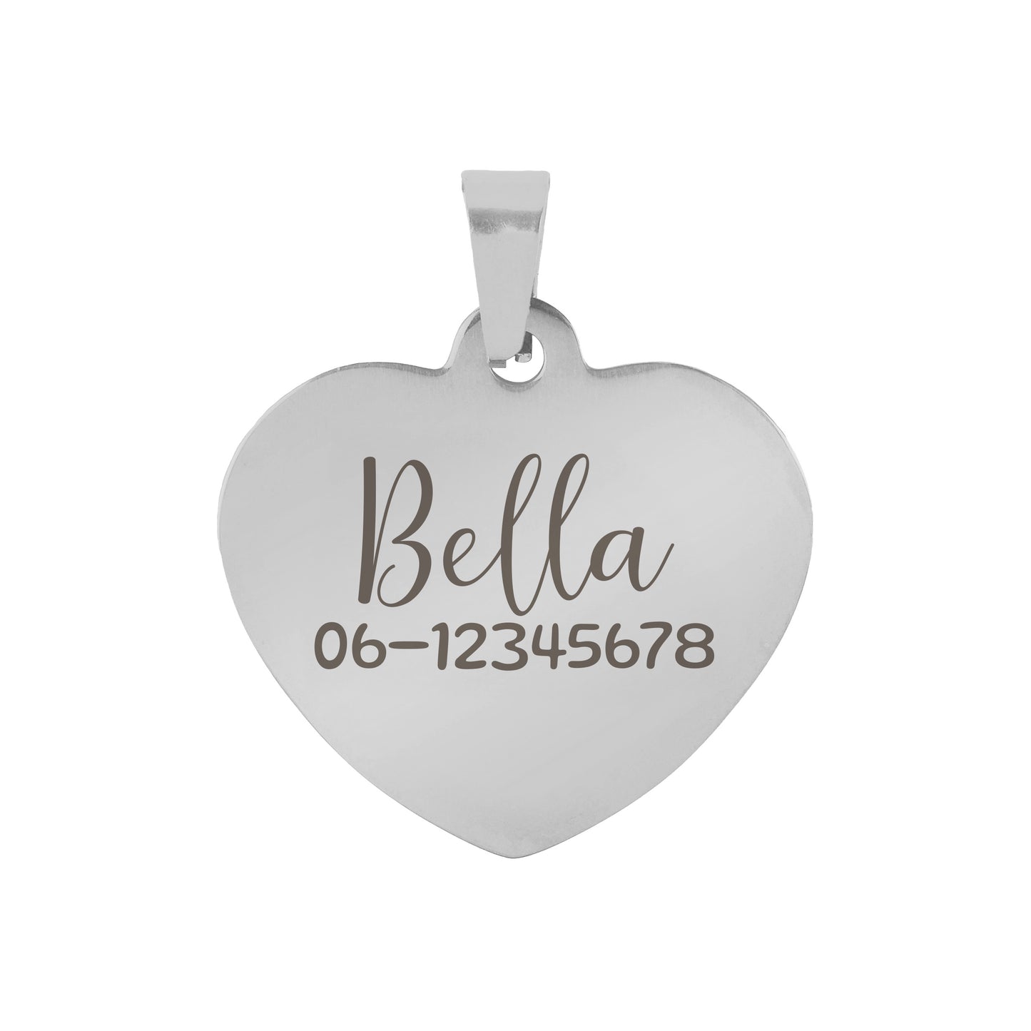 Hondenpenning Hartje - Minimal ID