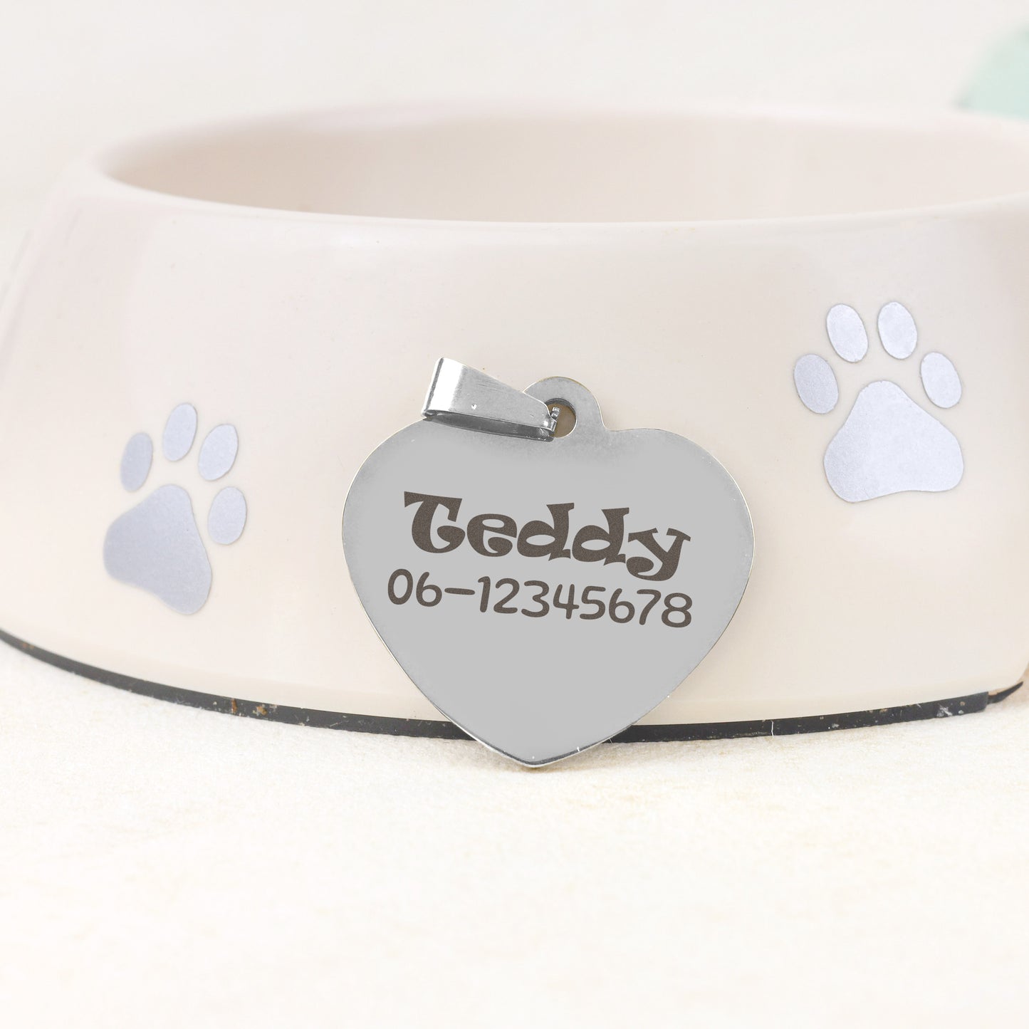 Hondenpenning Hartje - Minimal ID